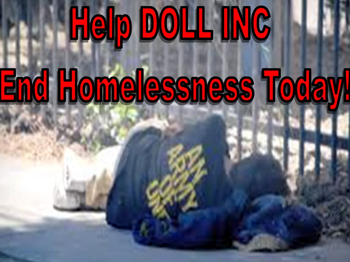 Help DOLL INC End Homelessness Today